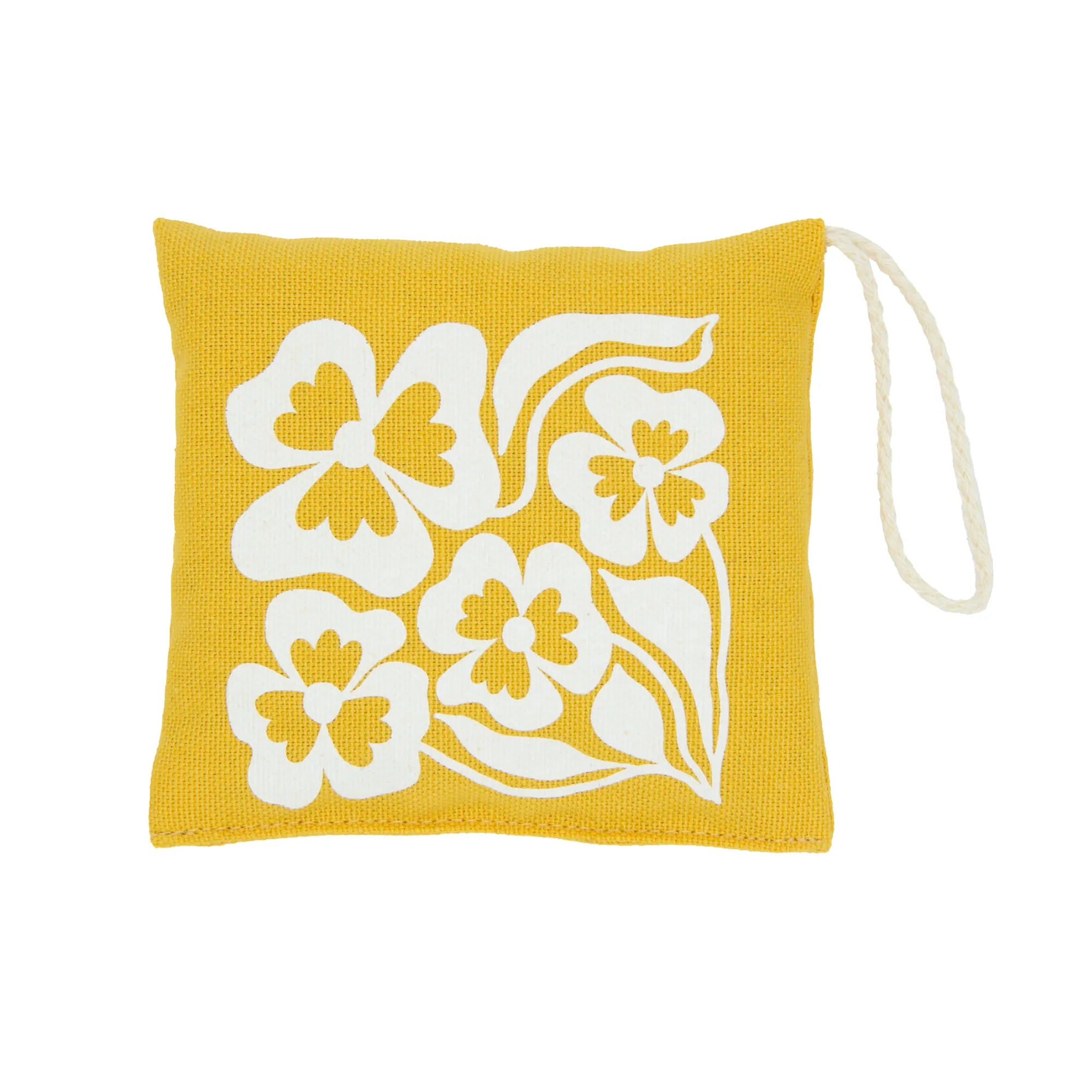 Duftsachet 10x10cm Lavendel, Gelb