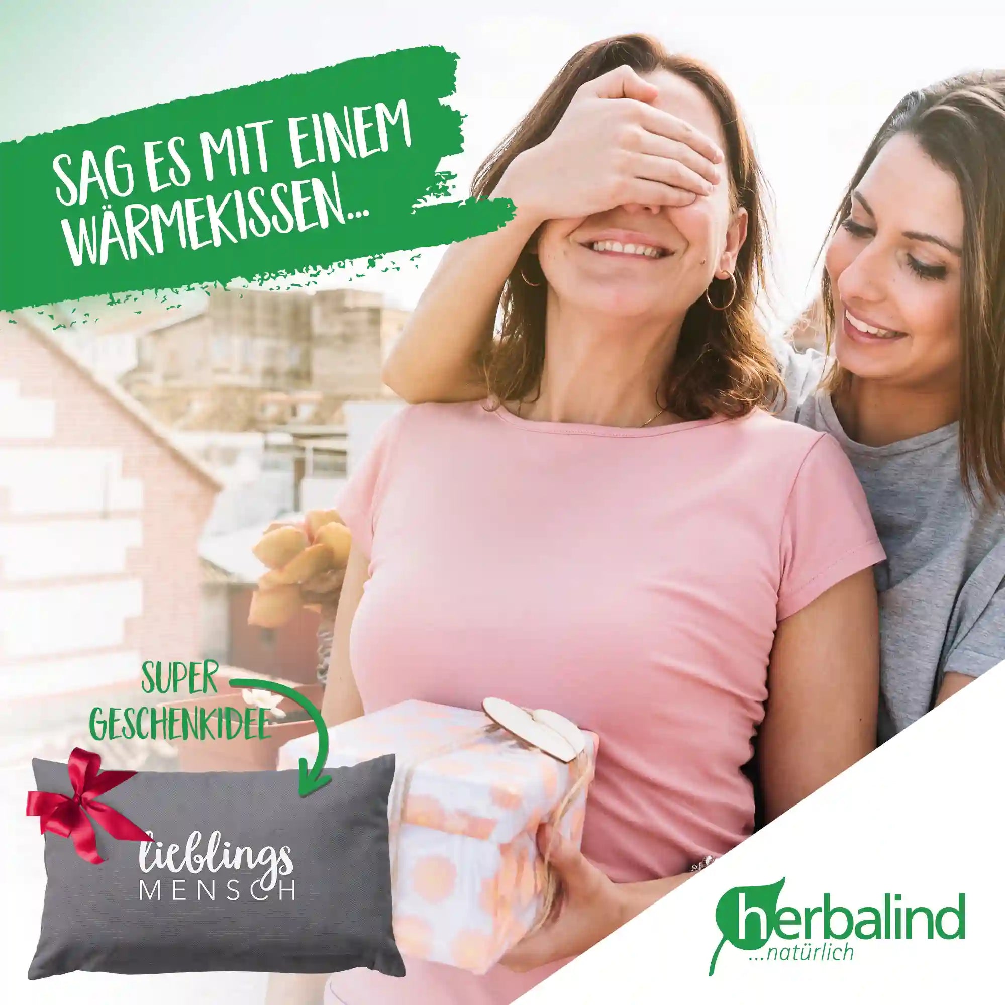 Kirschkernkissen, anthrazit, Lieblingsmensch, 20x30cm, 2086_7