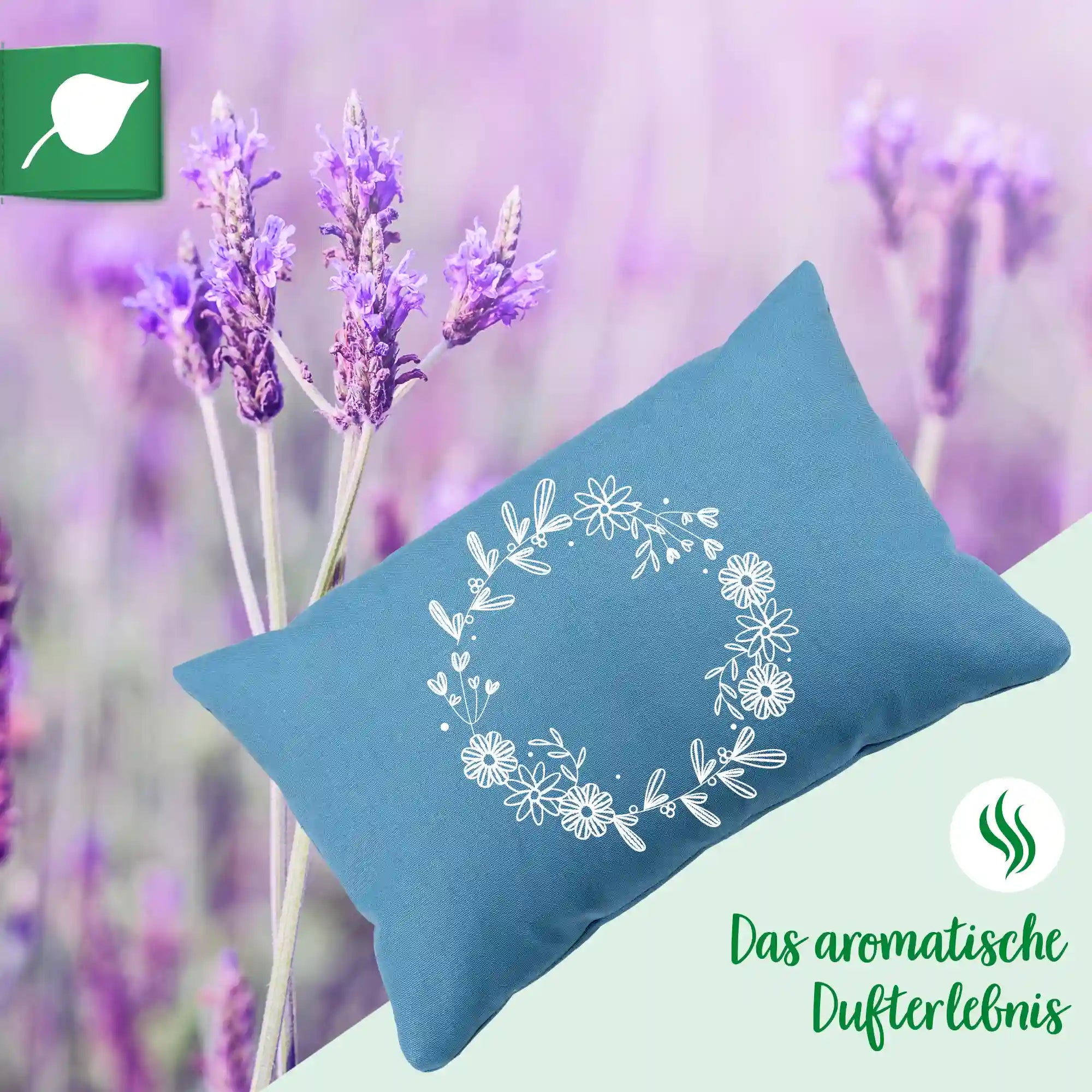 Kraeuterkissen, Kranz, blau, Lavendel, 20x30cm, 5043_4