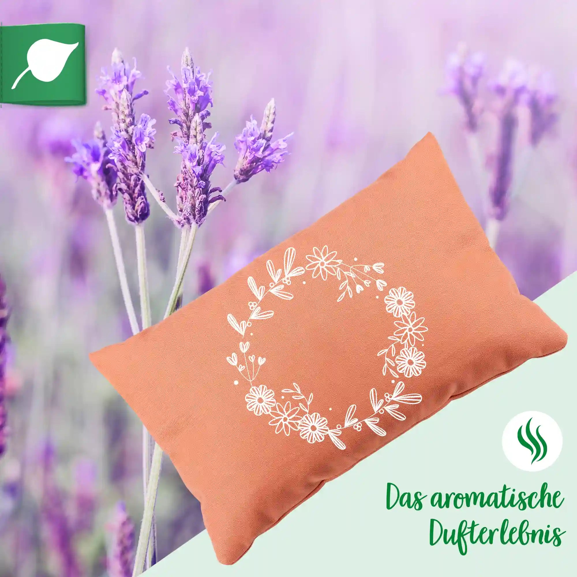 Kraeuterkissen, Kranz, blush, Lavendel, 20x30cm, 5044_4