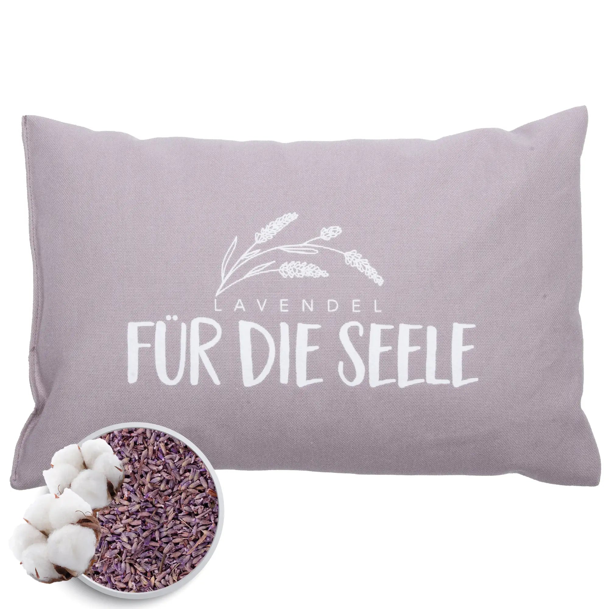 Kraeuterkissen, Fuer die Seele, flieder, Lavendel, 20x30cm, 5046_1