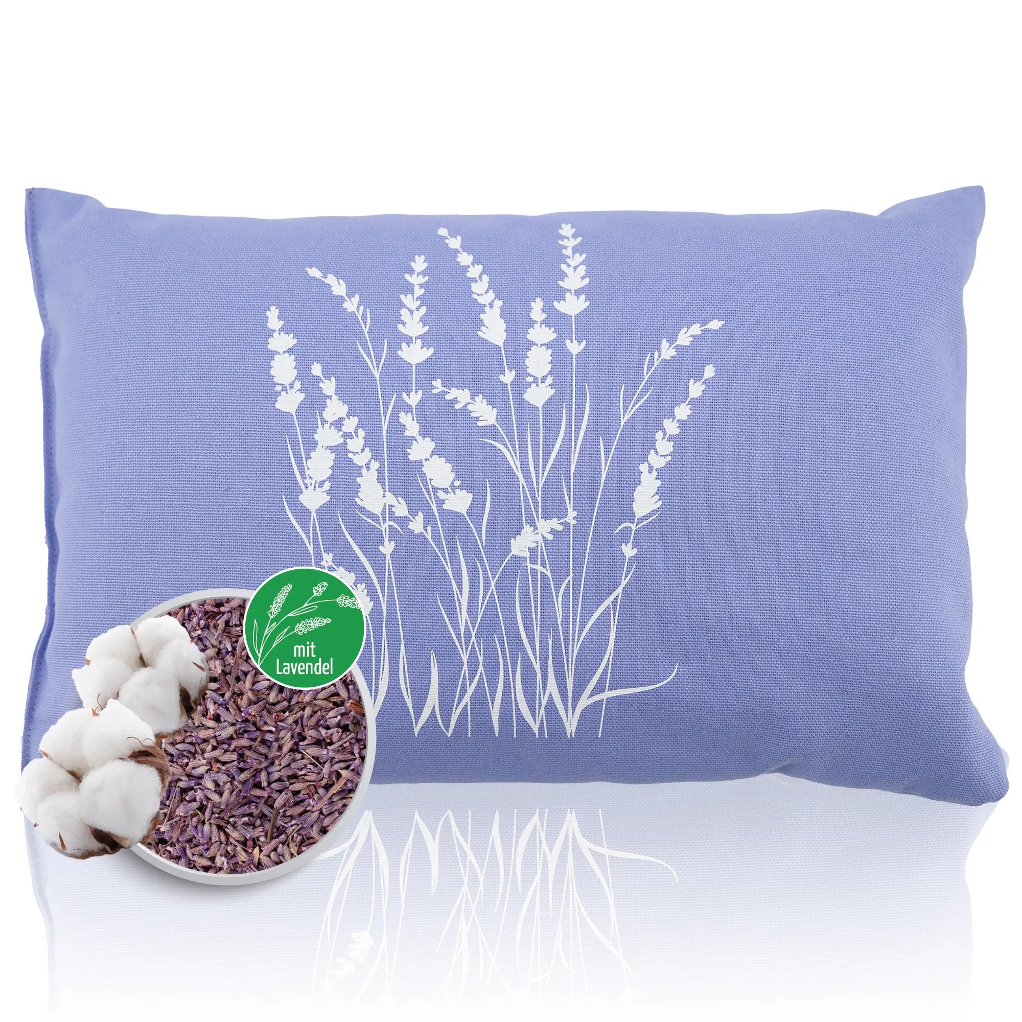 Lavendelkissen 20x30cm "Lavendelstrauch", Lavender Blau