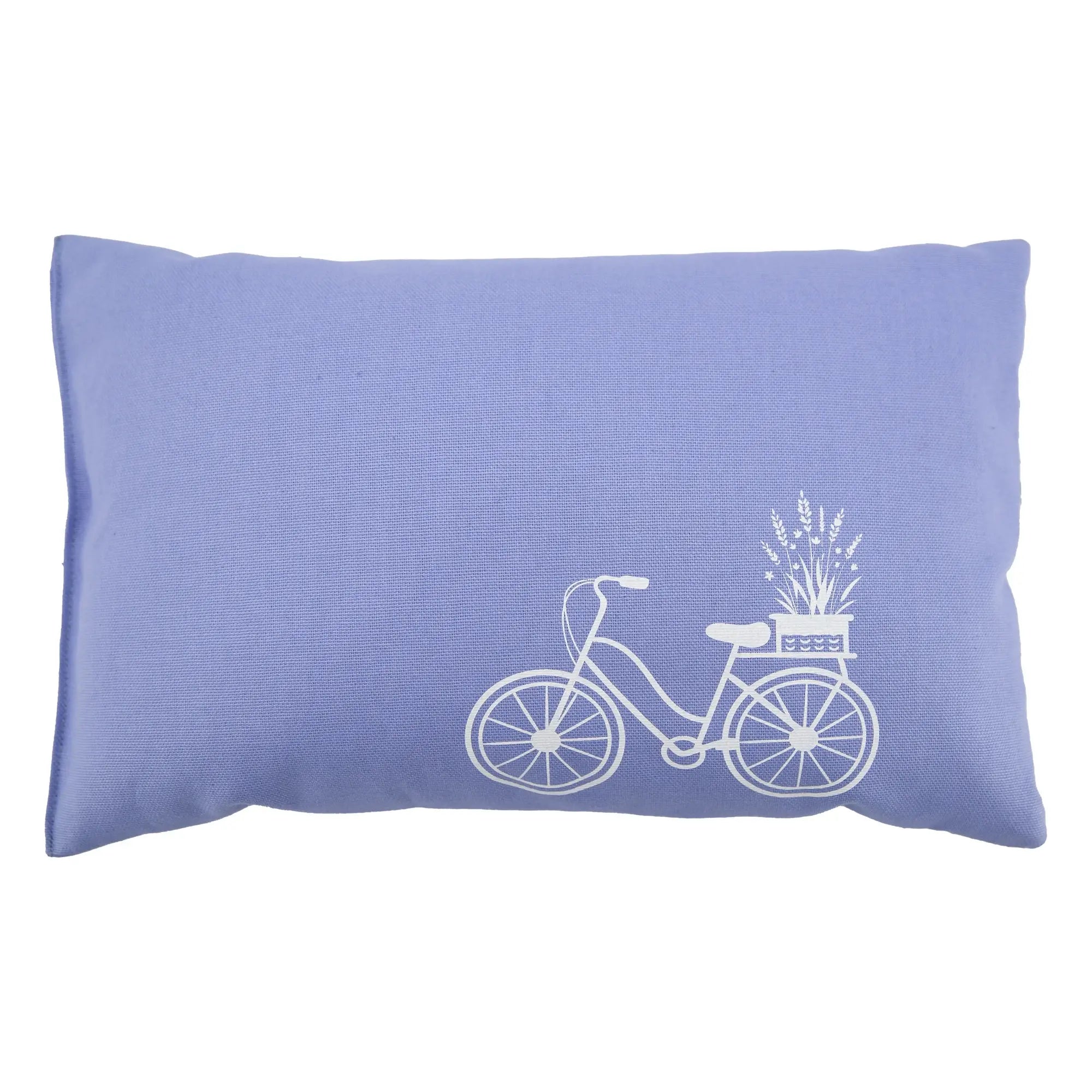 Lavendelkissen 20x30cm, "Fahrrad", Lavender Blue