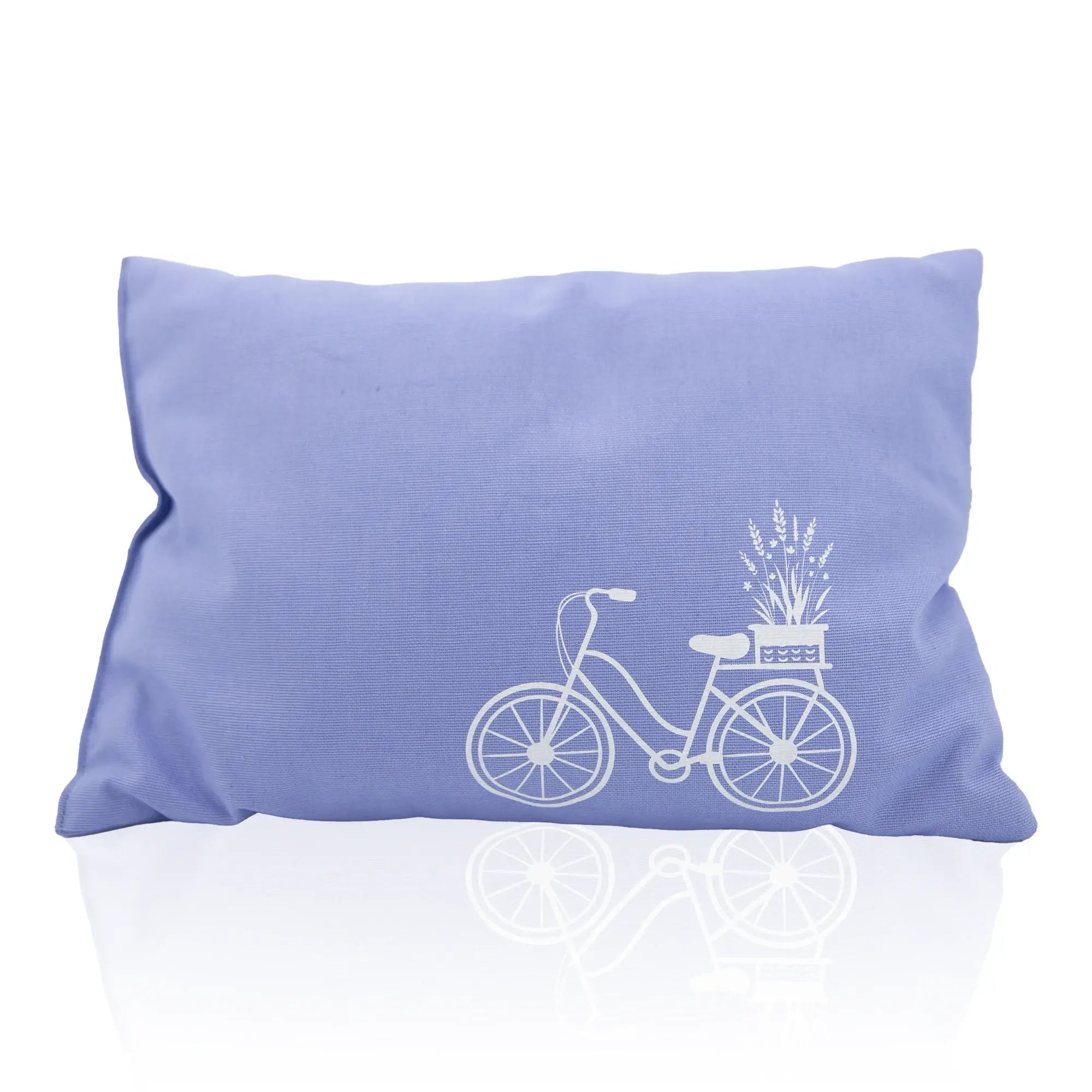 Lavendelkissen 20x30cm, "Fahrrad", Lavender Blue