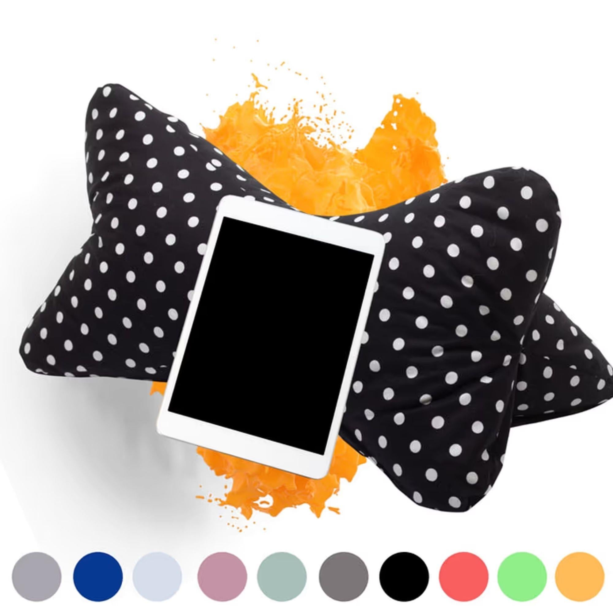 Leseknochen, schwarz, weiss gepunktet, 40x18cm, 5807_6