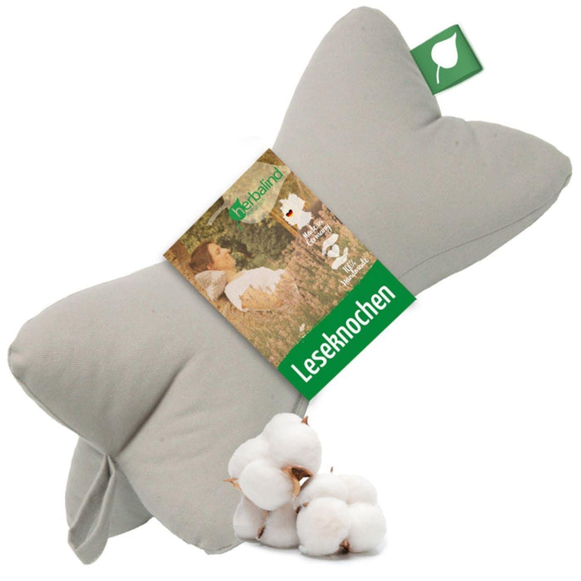 Leseknochen 40x18cm, Taupe