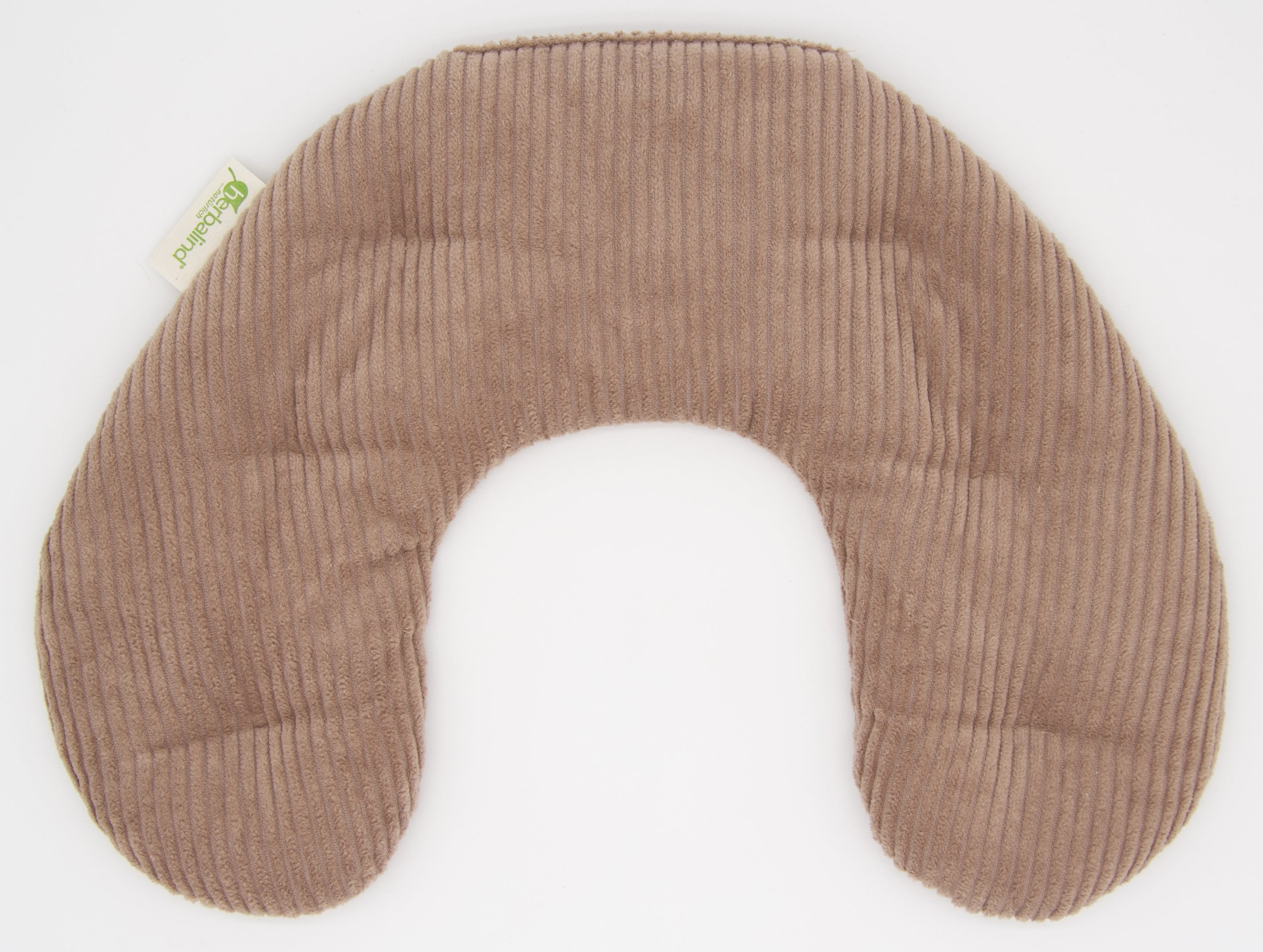 Körnerkissen Nackenhörnchen 30x40cm, Cord Camel