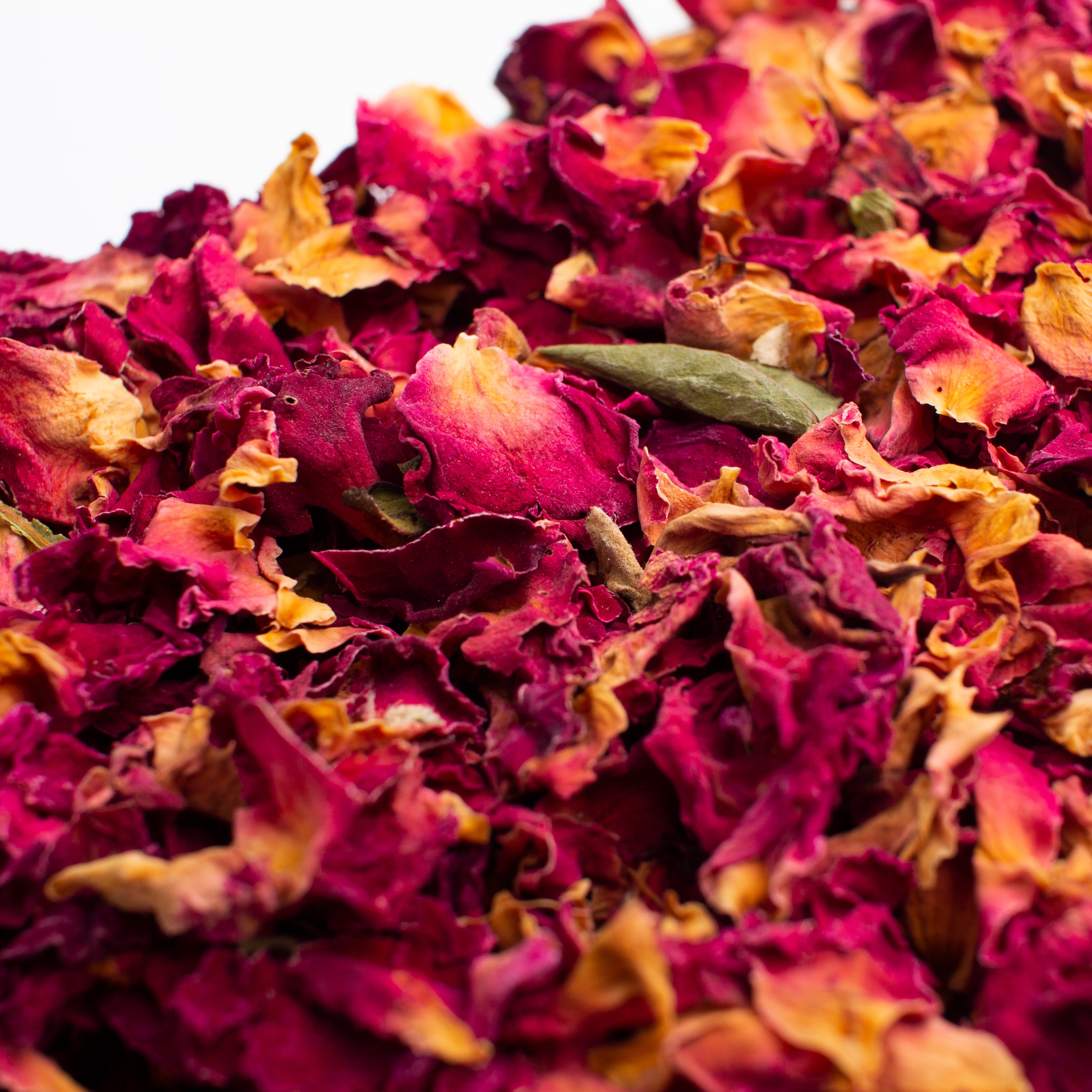 Rosenblüten, rot, geschnitten, 100 g