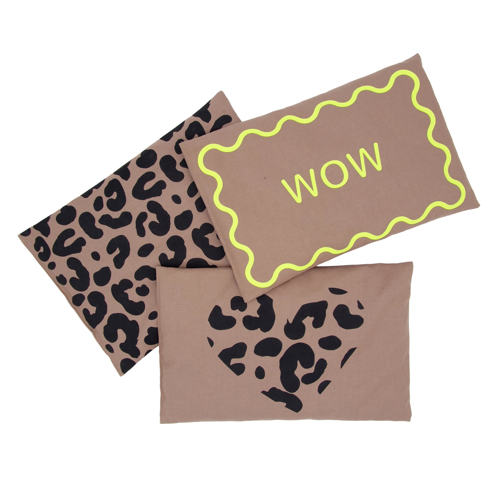 Kirschkernkissen 30x20cm, WOW Taupe