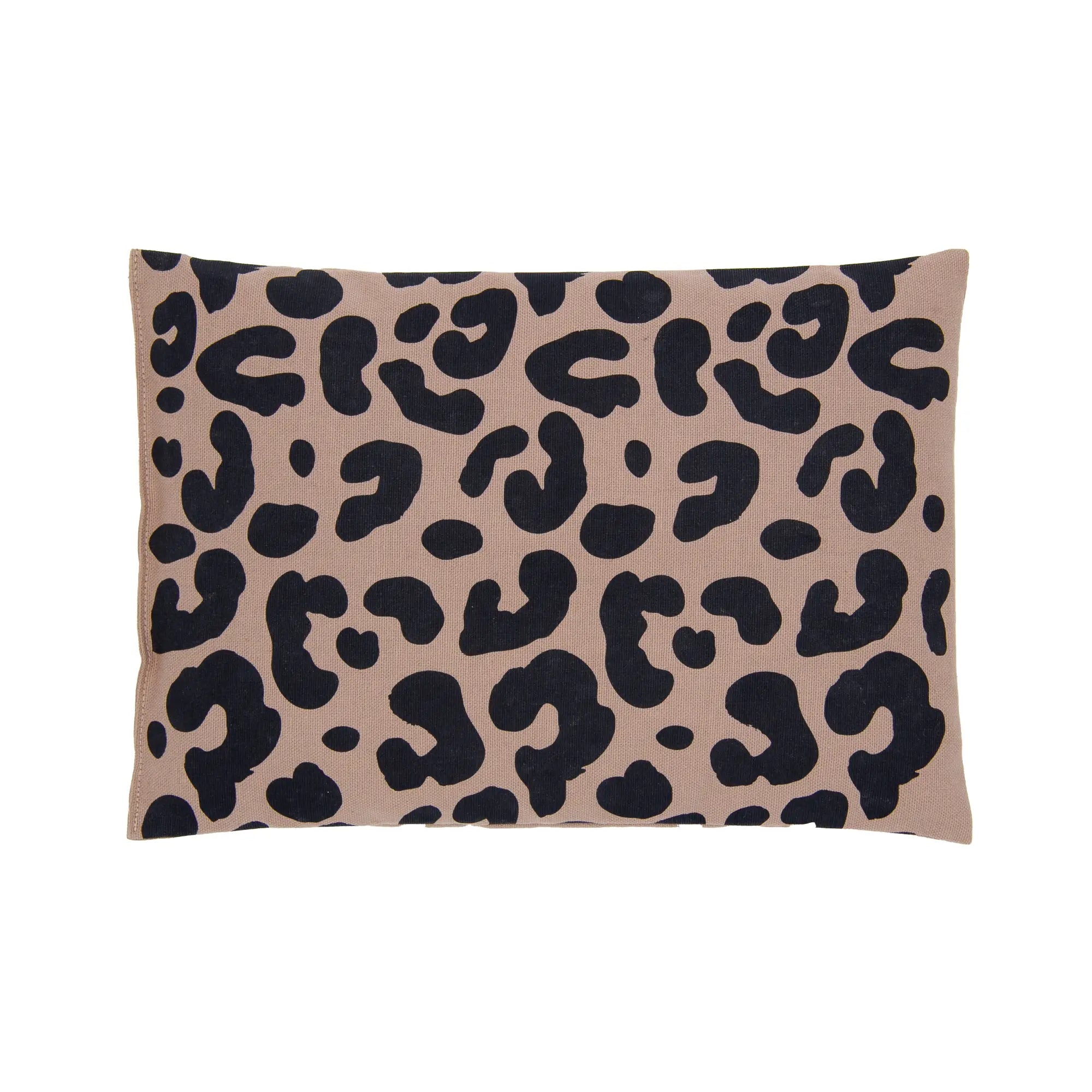 Kirschkernkissen 30x20cm, Leo Allover Taupe