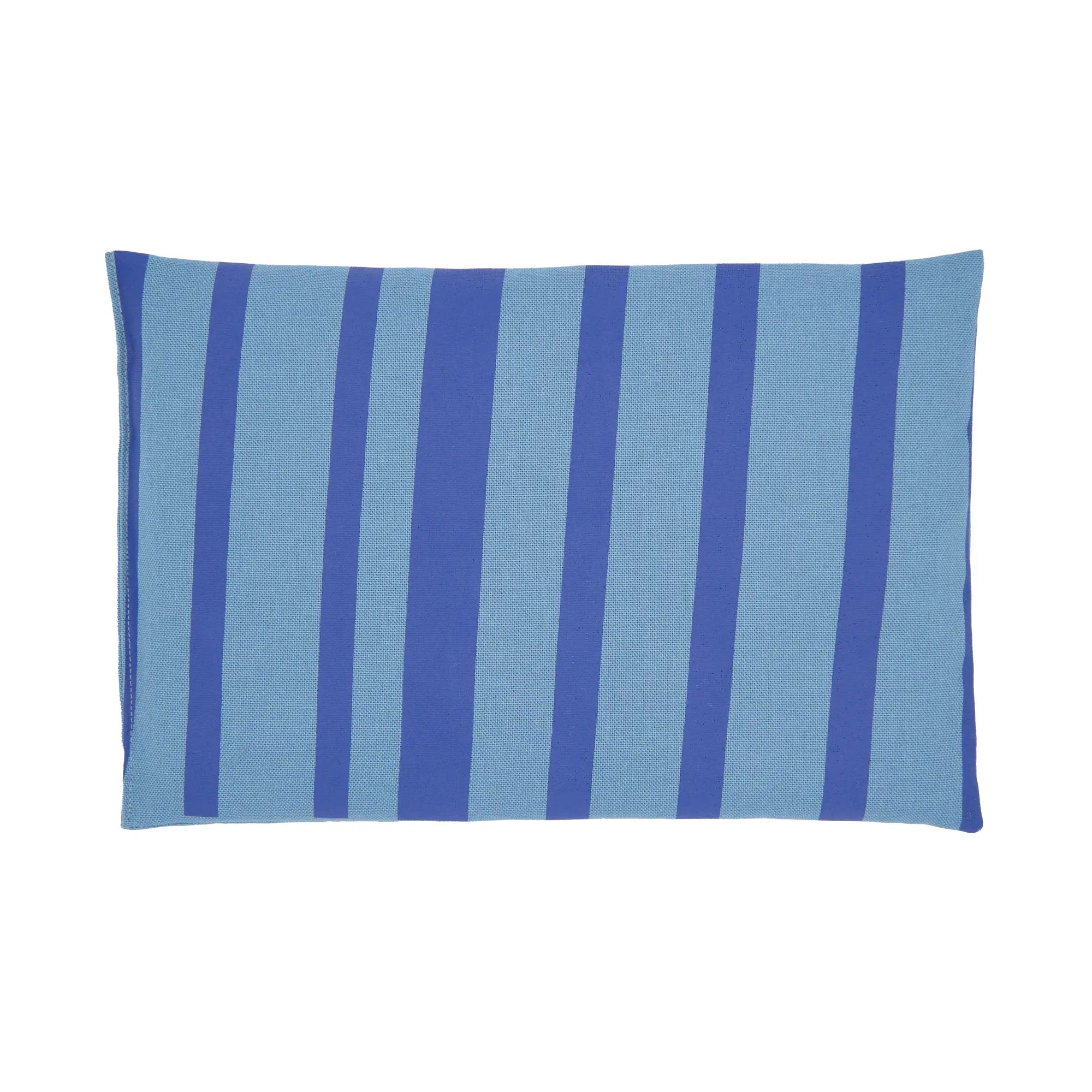 Kirschkernkissen 30x20cm, Streifen Blue Heaven