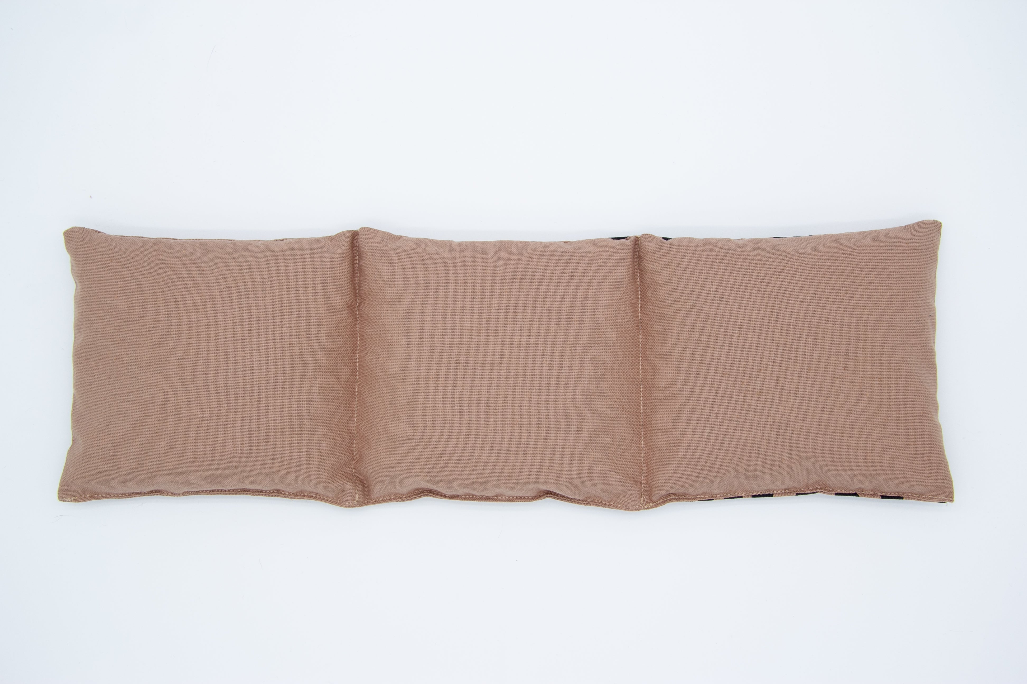 Kirschkernkissen 3-Kammer-Kissen 50x15cm, Leo, Taupe