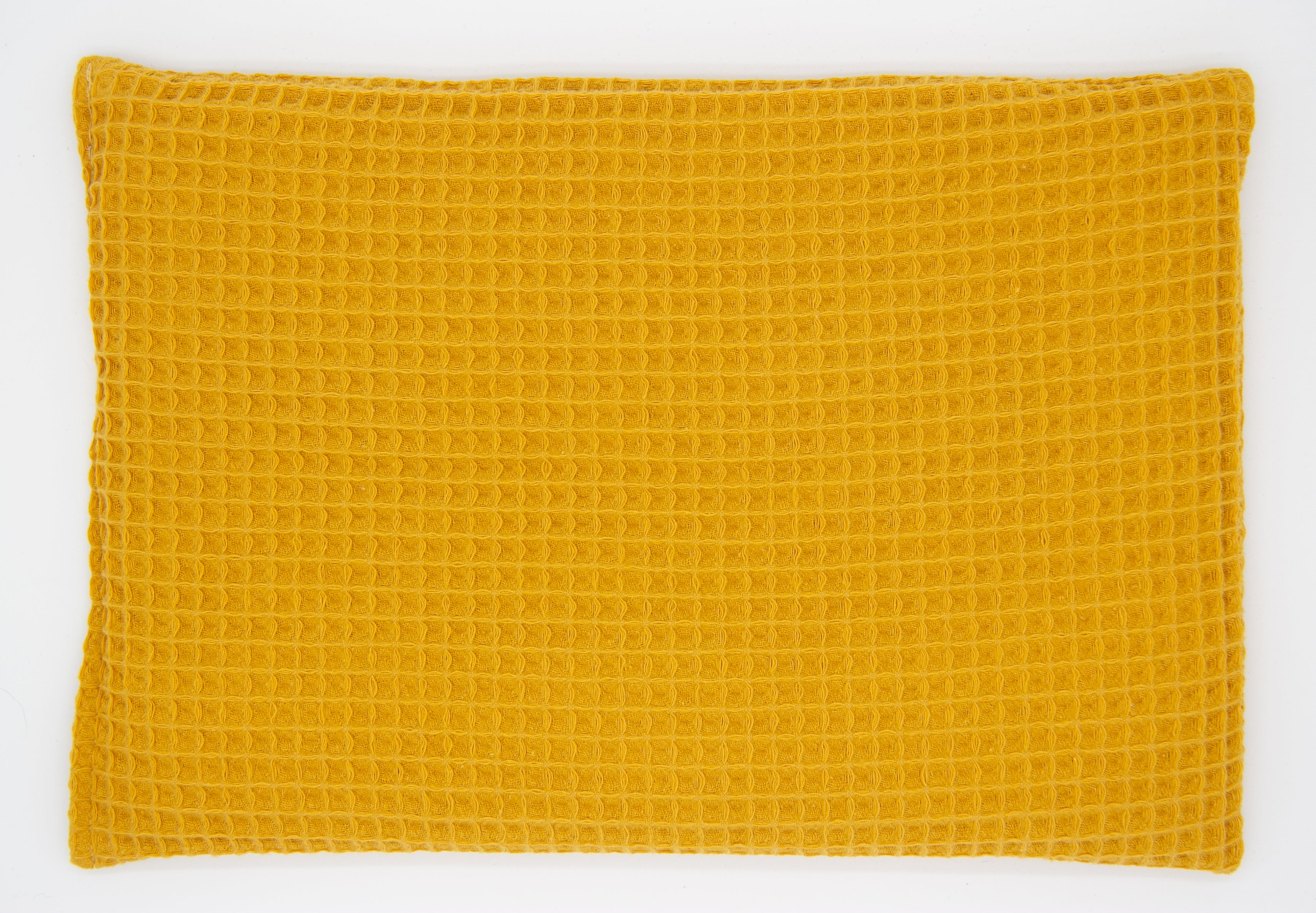 Kirschkernkissen 20x30cm, Waffel-Pique Gelb