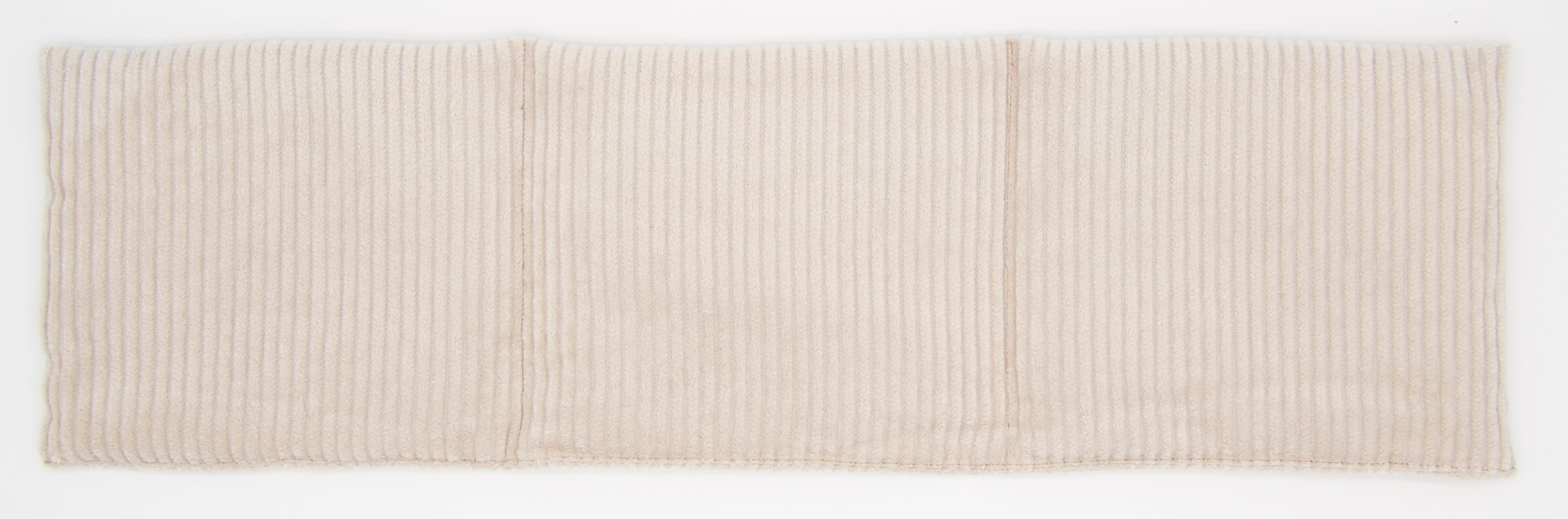 Getreidekissen 3-Kammer-Kissen 50x15 cm, Cord Light Sand